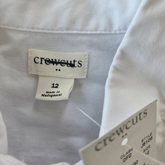 J. Crew Factory Crewcuts Kids' Long-Sleeve Flex Washed Shirt Size 12 NWT - Picture 4 of 7